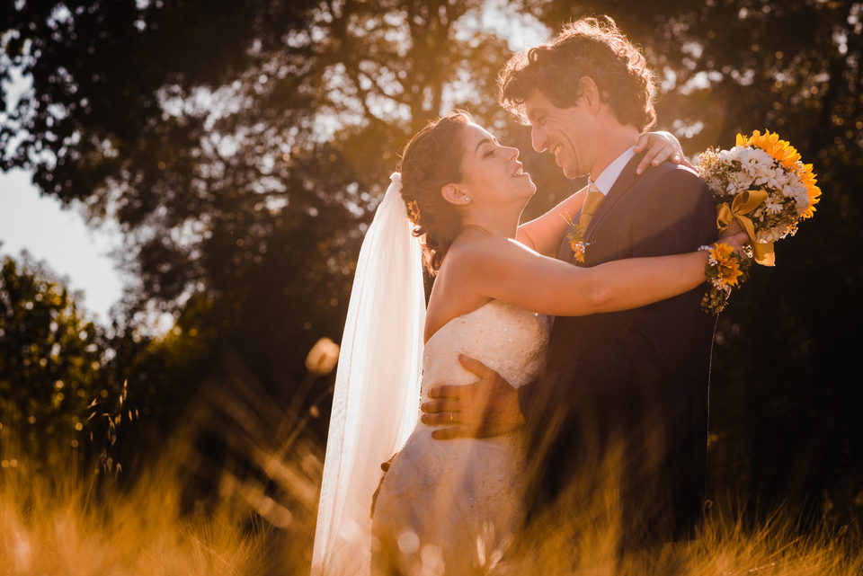 Casamento luminoso na Pateira da Tapada da Ajuda em Lisboa