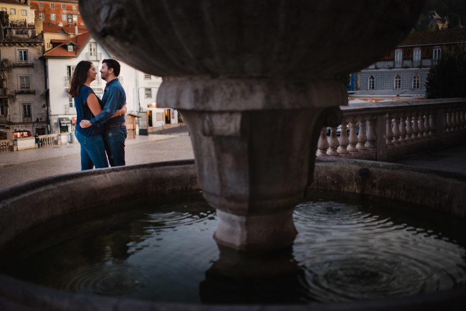 Sessão Pré-Casamento na Quinta da Regaleira em Sintra