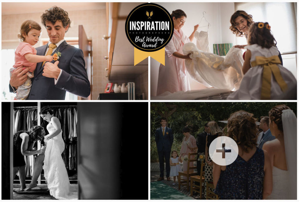 Prémio de Melhor Coleção de Casamento pela Inspiration Photographers Prémio de Melhor Coleção de Casamento pela Inspiration Photographers